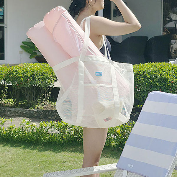 스네프 에스망 여행용 미니PVC /쇼퍼 / 크로스 /토트 수영가방 망사파우치 물놀이 백 8종 택1