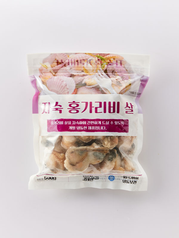 자숙 홍가리비살 (500g)