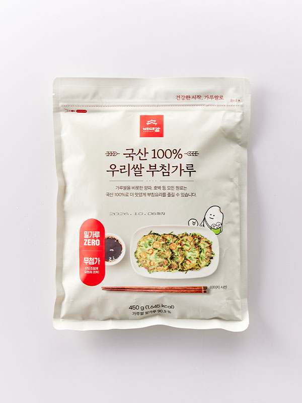 [입점행사] 국산 100% 우리쌀 부침가루 (450g)