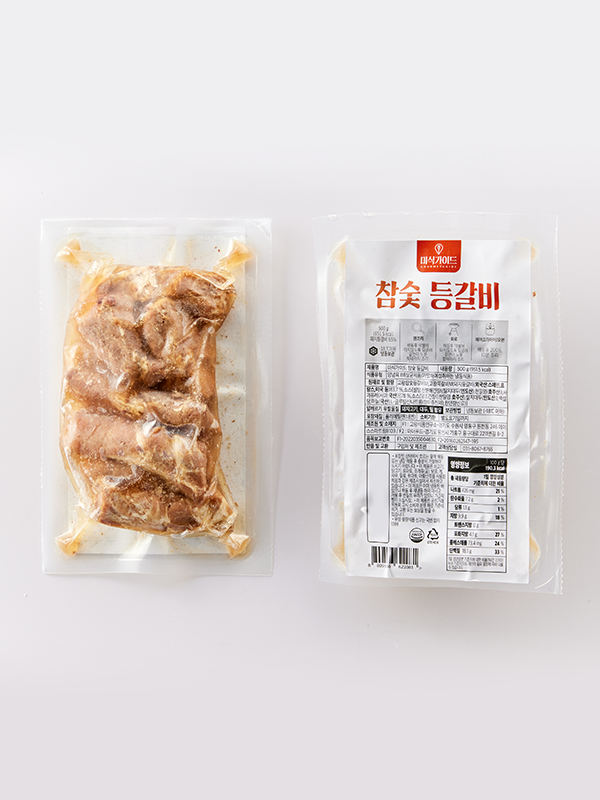 참숯 등갈비 (500g)