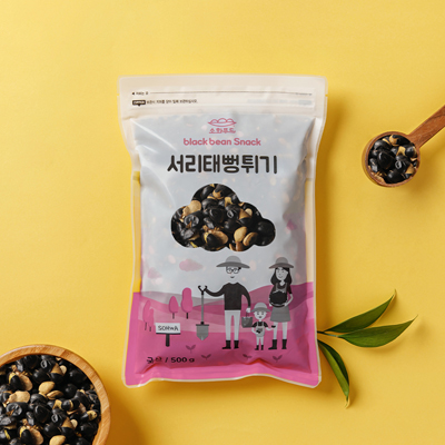 소화푸드 서리태 뻥튀기 500g 대표이미지 섬네일