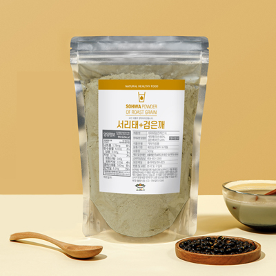 소화푸드 서리태 검은깨 선식 500g (서리태 80% 검은깨 20%) 대표이미지 섬네일