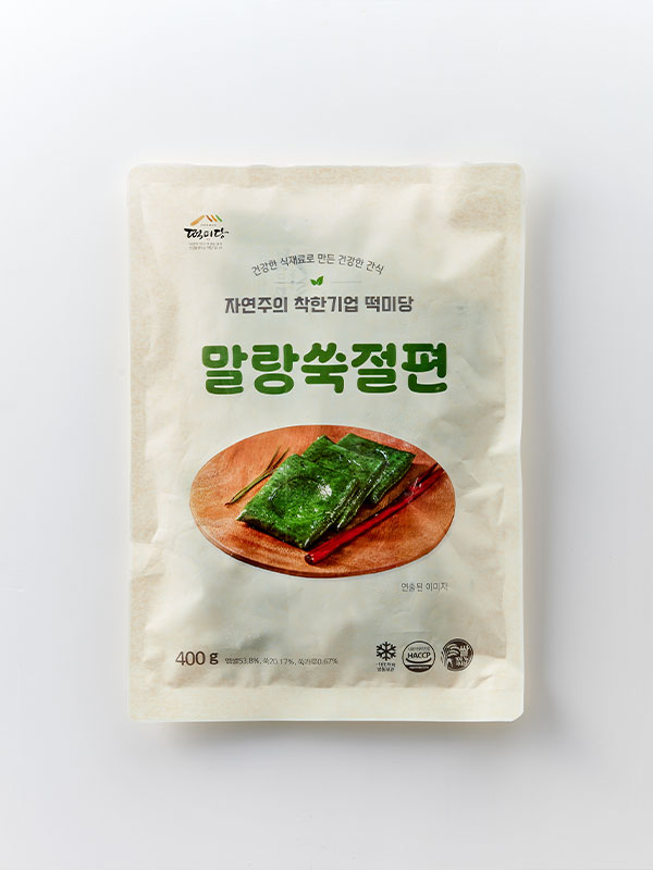 [입점특가] 떡미당 유기농 쑥절편 (400g)