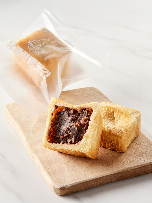 큐브미니저당단팥쌀식빵 75g 대표이미지 섬네일