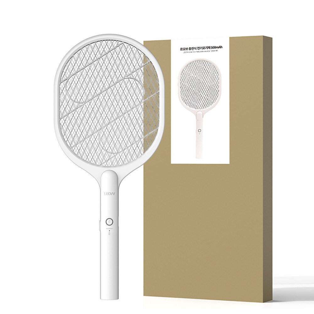 르오브 충전식 전기모기채 500mAh