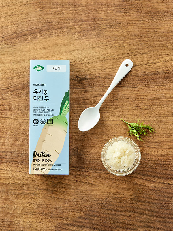 유기농 토핑 야채큐브 다진 무 45g 대표이미지 섬네일