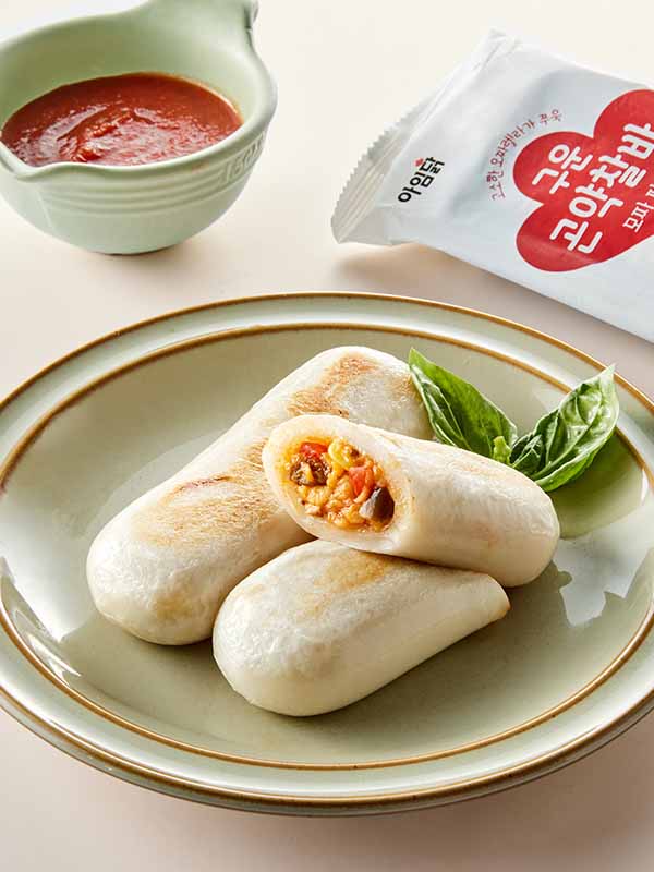 구운 곤약찰바 모짜피자 (100g)