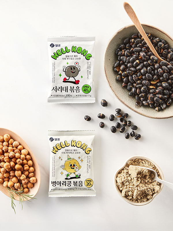 웰콩 서리태볶음가루(500g)