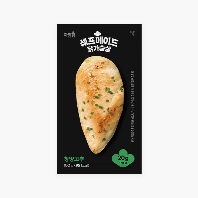 쉐프메이드 닭가슴살 청양고추 (100g)