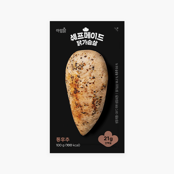 쉐프메이드 닭가슴살 통후추 (100g)