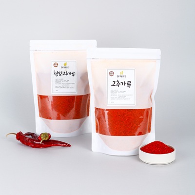 100% 국산 청양 고춧가루 500g (매운)