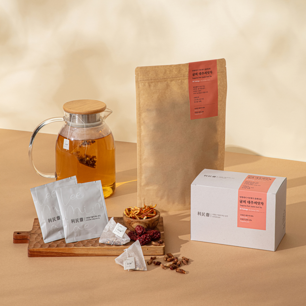 귤피대추씨앗차 3g (10티백/20티백/40티백)