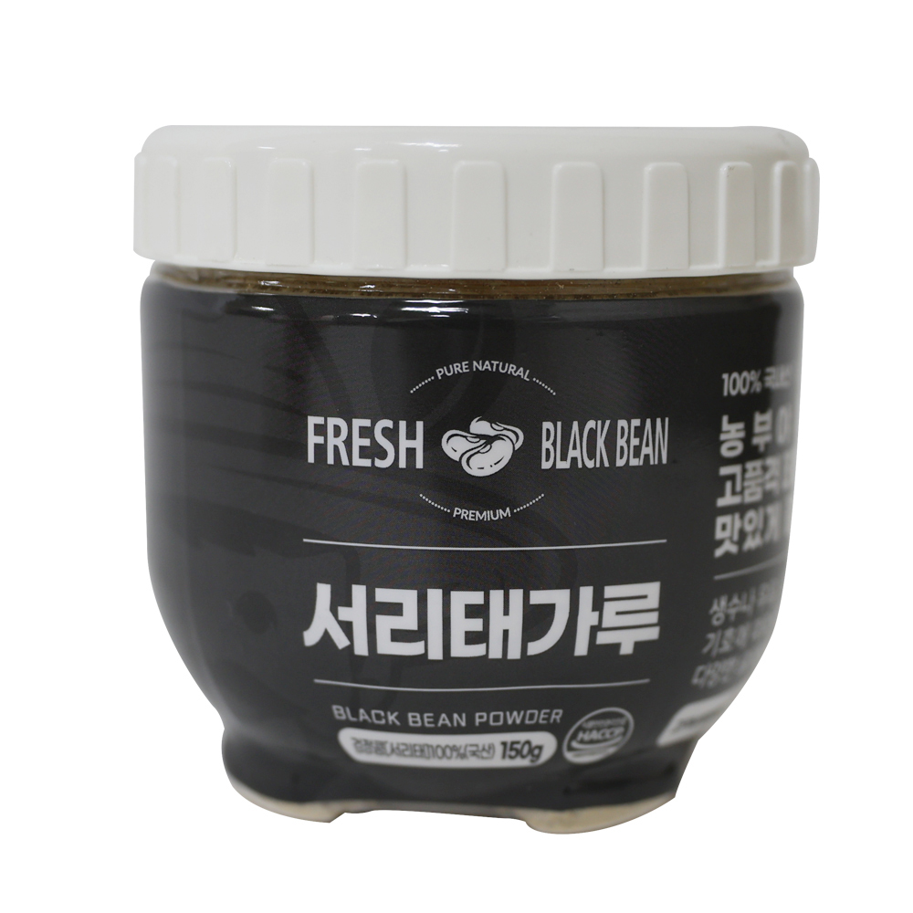 볶아서 더 고소한 국산 서리태가루 100g 150g 300g 600g 대표이미지 섬네일