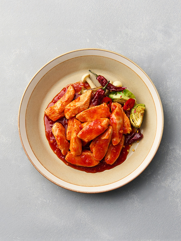 스팀 닭가슴살 매콤양념치킨 (100g)