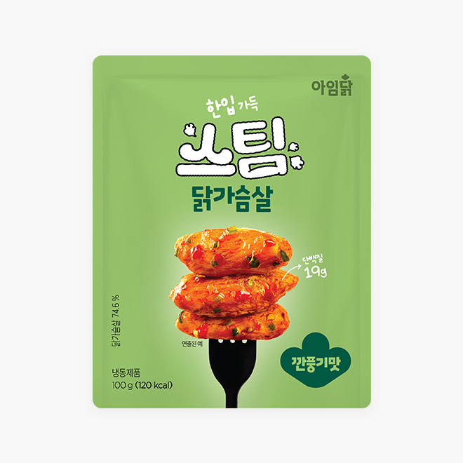 스팀 닭가슴살 깐풍기 (100g)