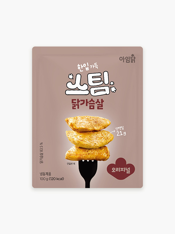 스팀 닭가슴살 오리지널 (100g)