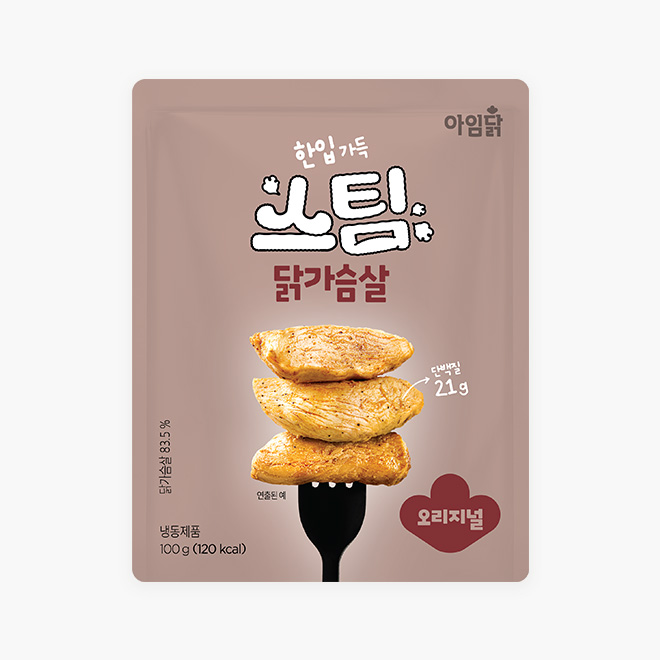 스팀 닭가슴살 오리지널 (100g)