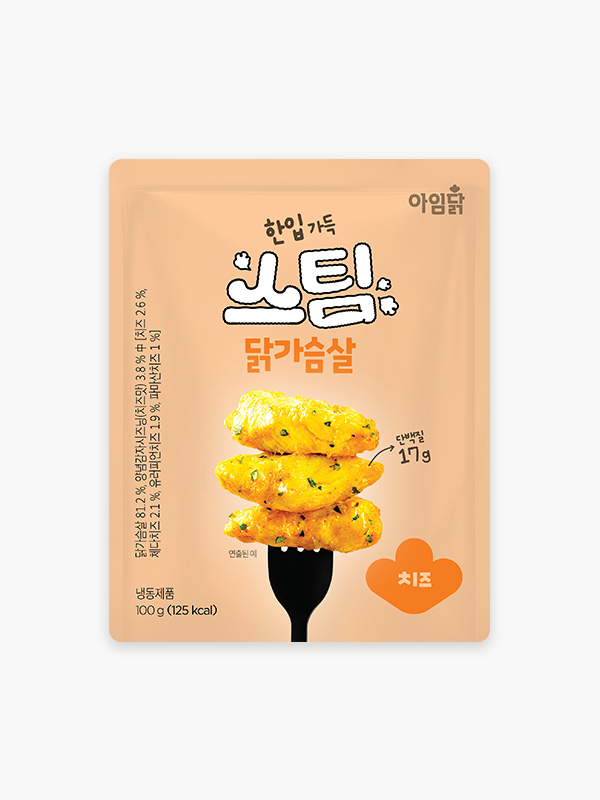 스팀 닭가슴살 치즈 (100g)