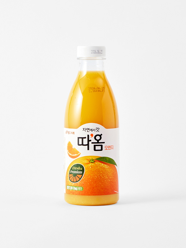 따옴 오렌지주스(730ml)