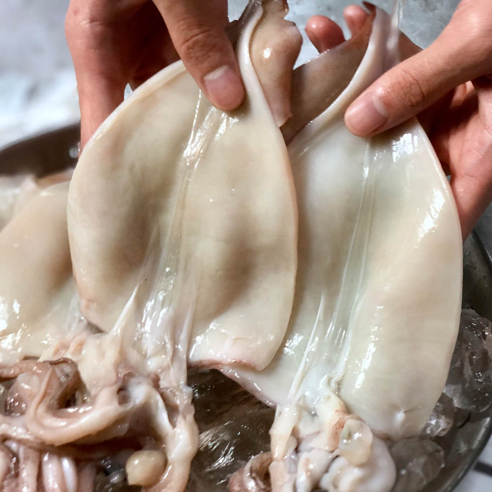 실속형 급냉 손질오징어1kg 5-10미