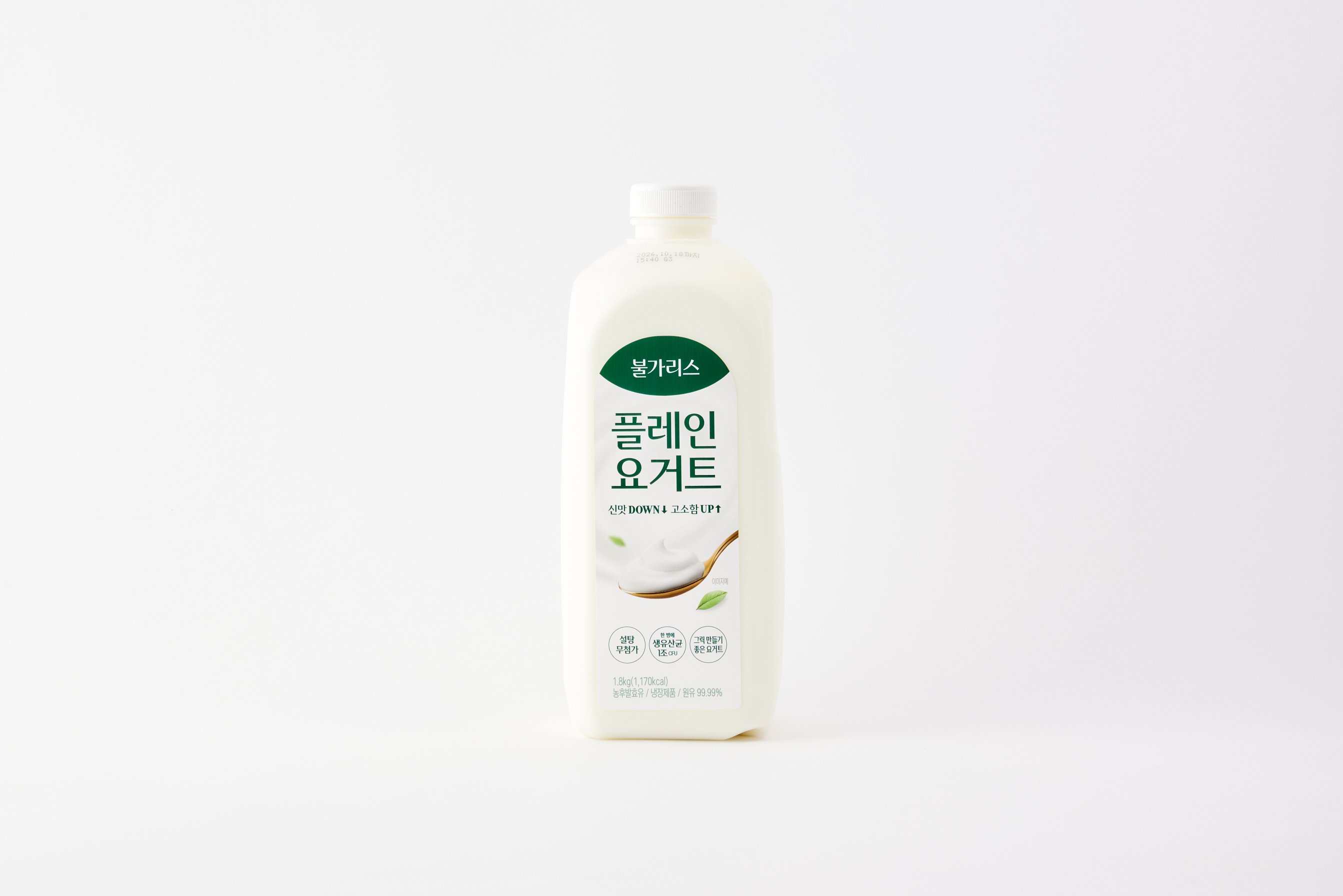 [대용랑] 불가리스 플레인 요거트 (1.8L)