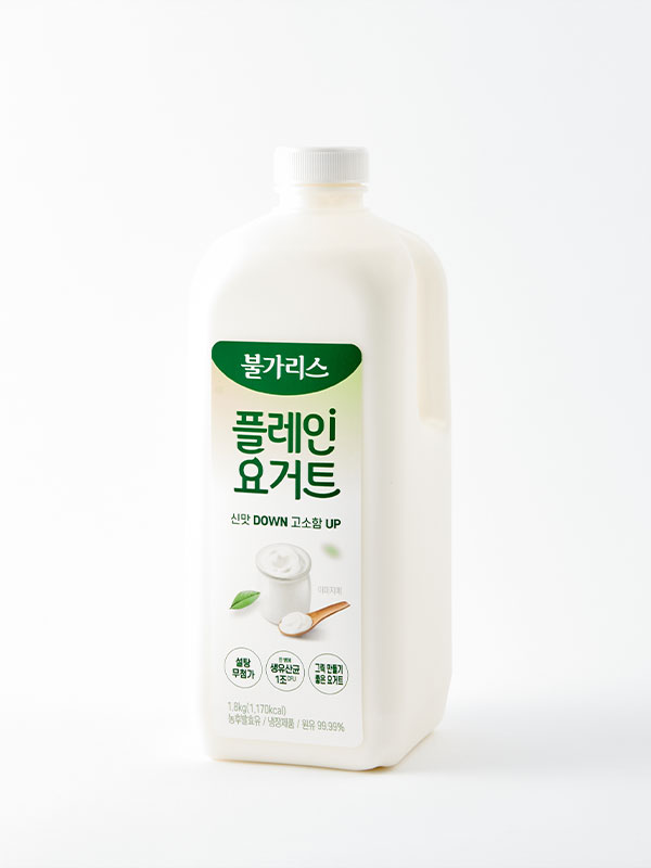 [입점특가] [대용랑] 불가리스 플레인 요거트 (1.8L)