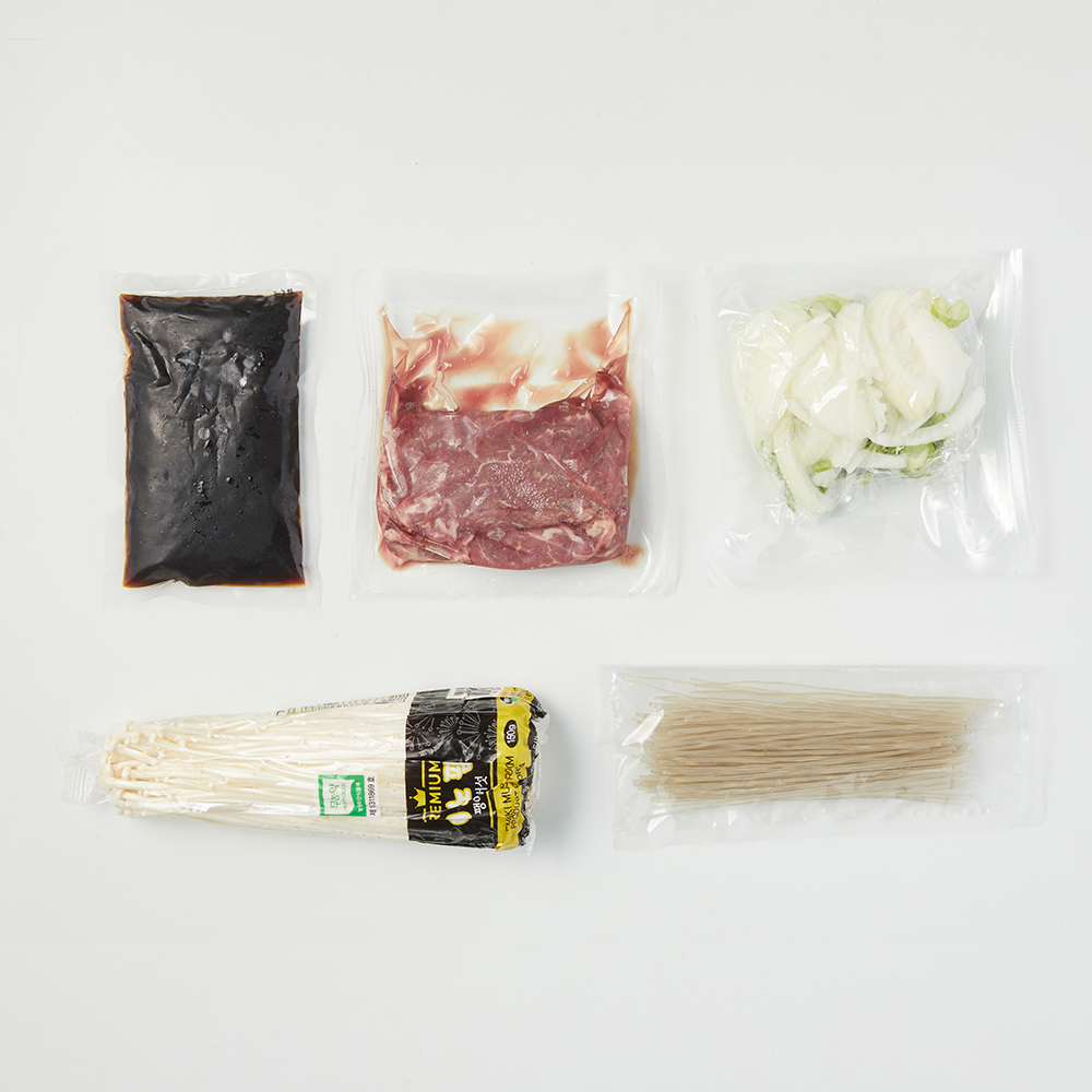 [마이셰프]서울식 불고기 전골(2인분)