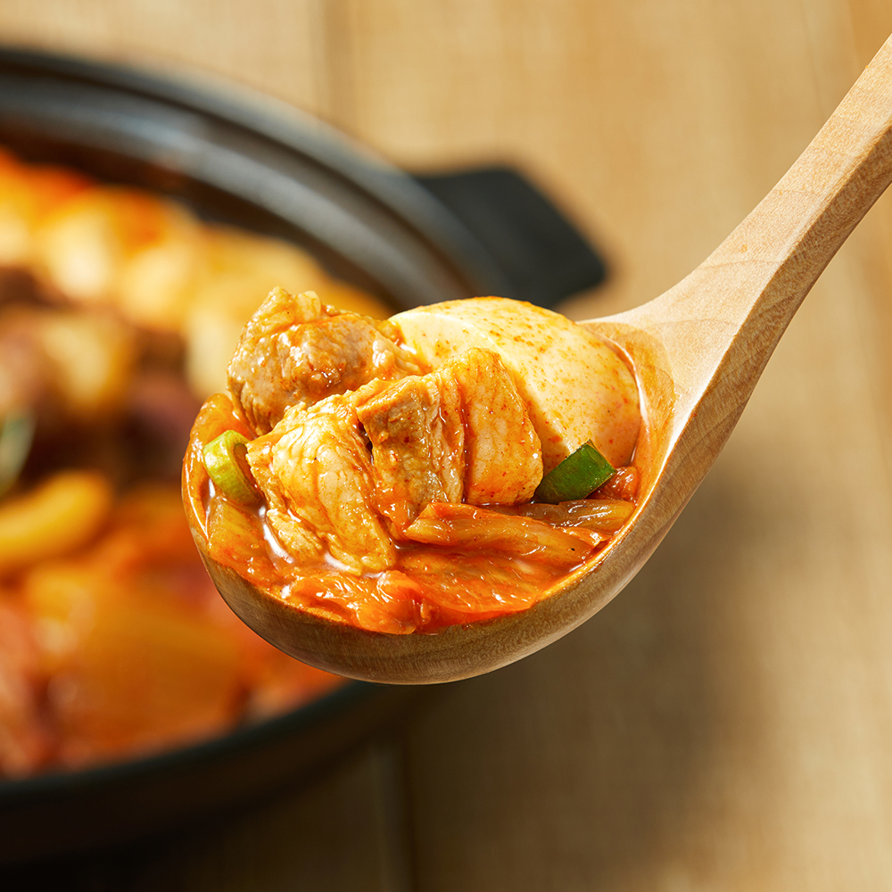 [마이셰프]돼지고기 김치전골(2~3인분)