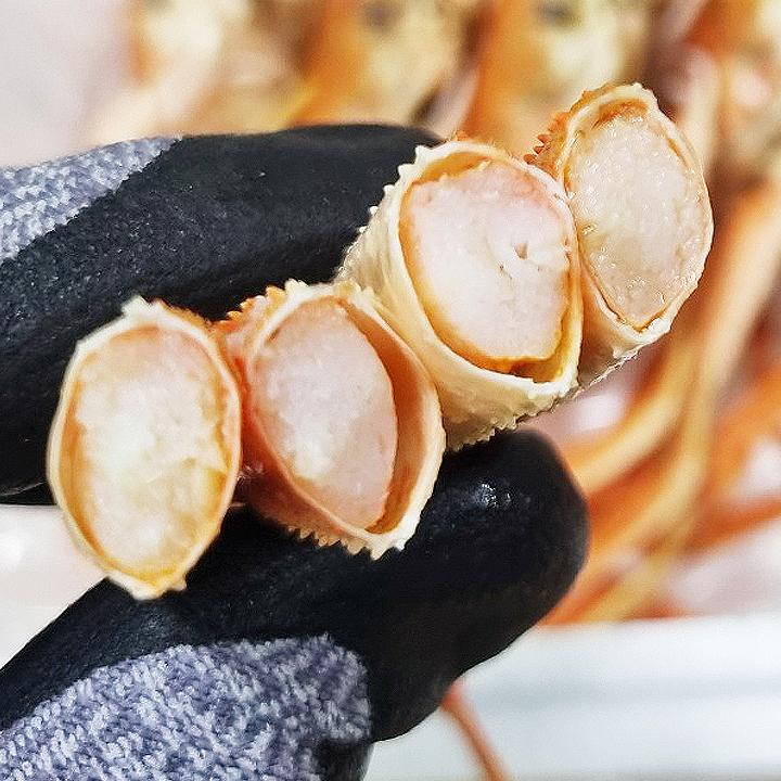 수율 80% 북해도 수컷 자숙 대게 1kg (4-7마리)