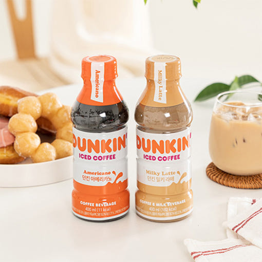던킨도너츠 커피 밀키라떼 400ml x 12개