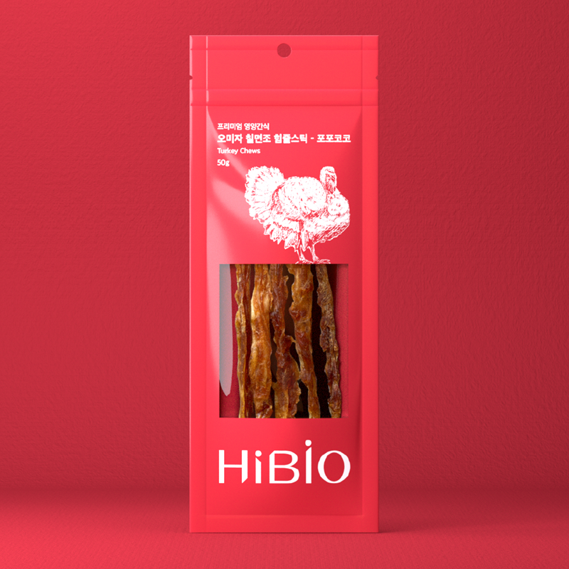 오미자를 품은 칠면조 힘줄스틱 포포코코