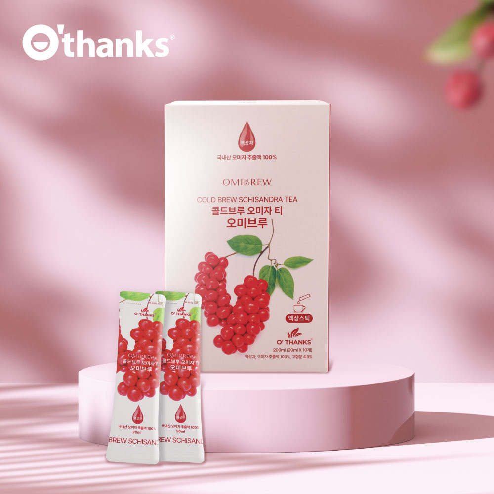 [정기배송] 오땡스 콜드브루 오미자차 오미브루 200ml (20mlx10입)