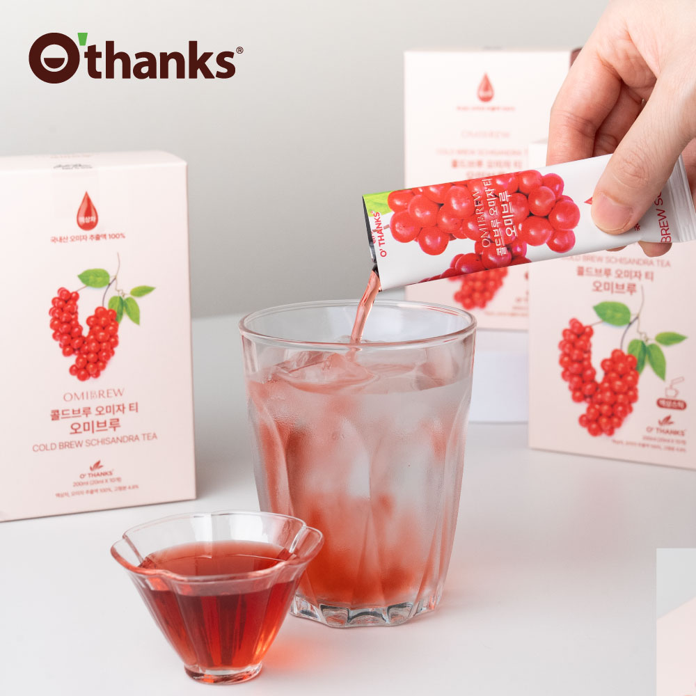 [정기배송] 오땡스 콜드브루 오미자차 오미브루 200ml (20mlx10입)