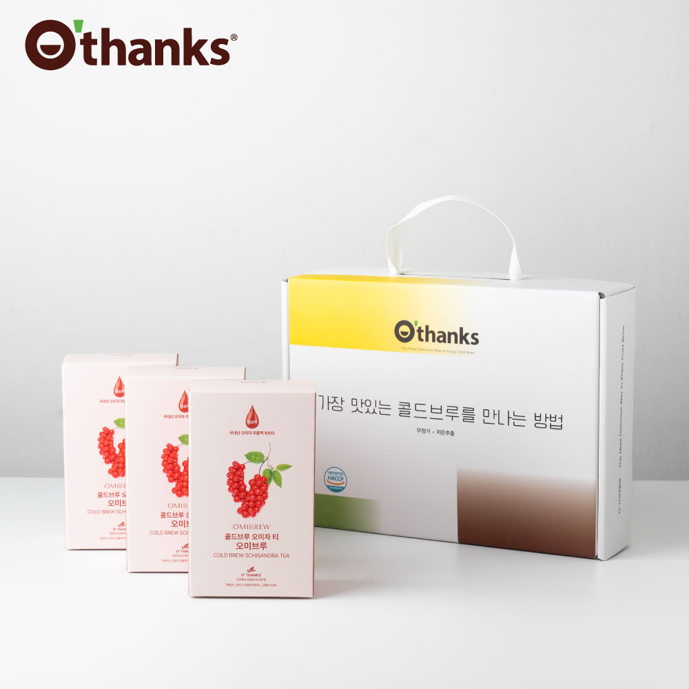 [정기배송] 오땡스 콜드브루 오미자차 오미브루 200ml (20mlx10입)