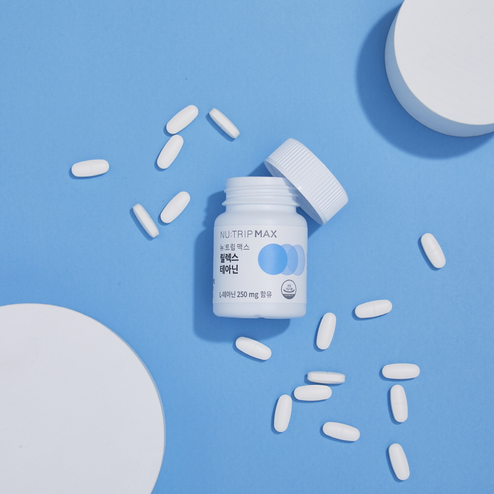 [뉴트립] 릴렉스 테아닌 일일섭취량 250mg 함유 800 mg*30정 (24 g)
