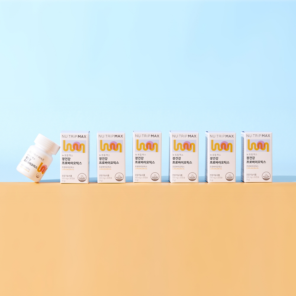 [뉴트립] 장 건강 프리미엄 유산균 프로바이오틱스 300 mg*30캡슐 (9 g)