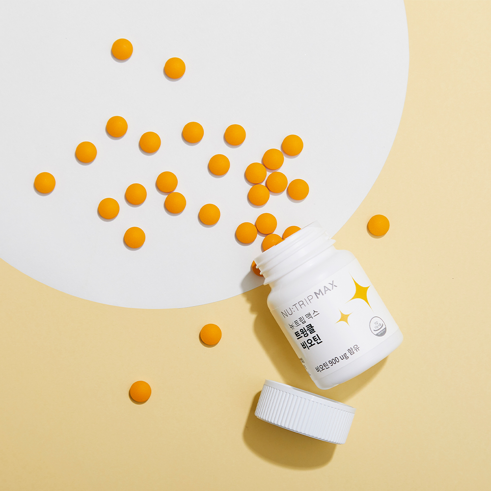 [뉴트립] 트윙클 프리미엄 프랑스 비오틴 400 mg*30정 (12 g)