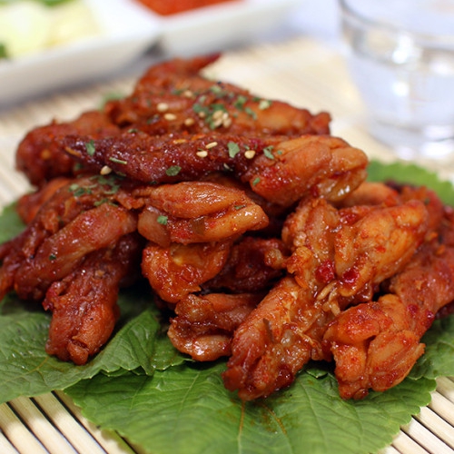 다솔직화구이 닭목살 (매운맛/마늘간장맛)