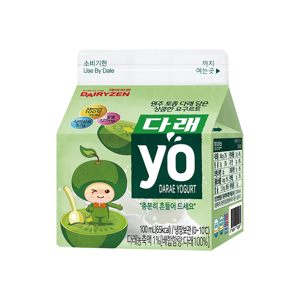 다래요구르트 다래yo 100mlx12개