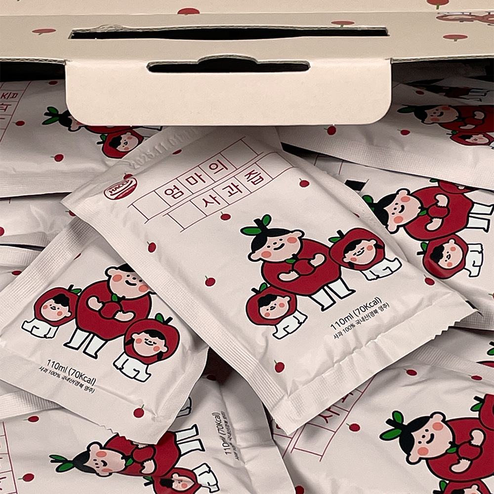 엄마의 사과즙 110ml x 50포