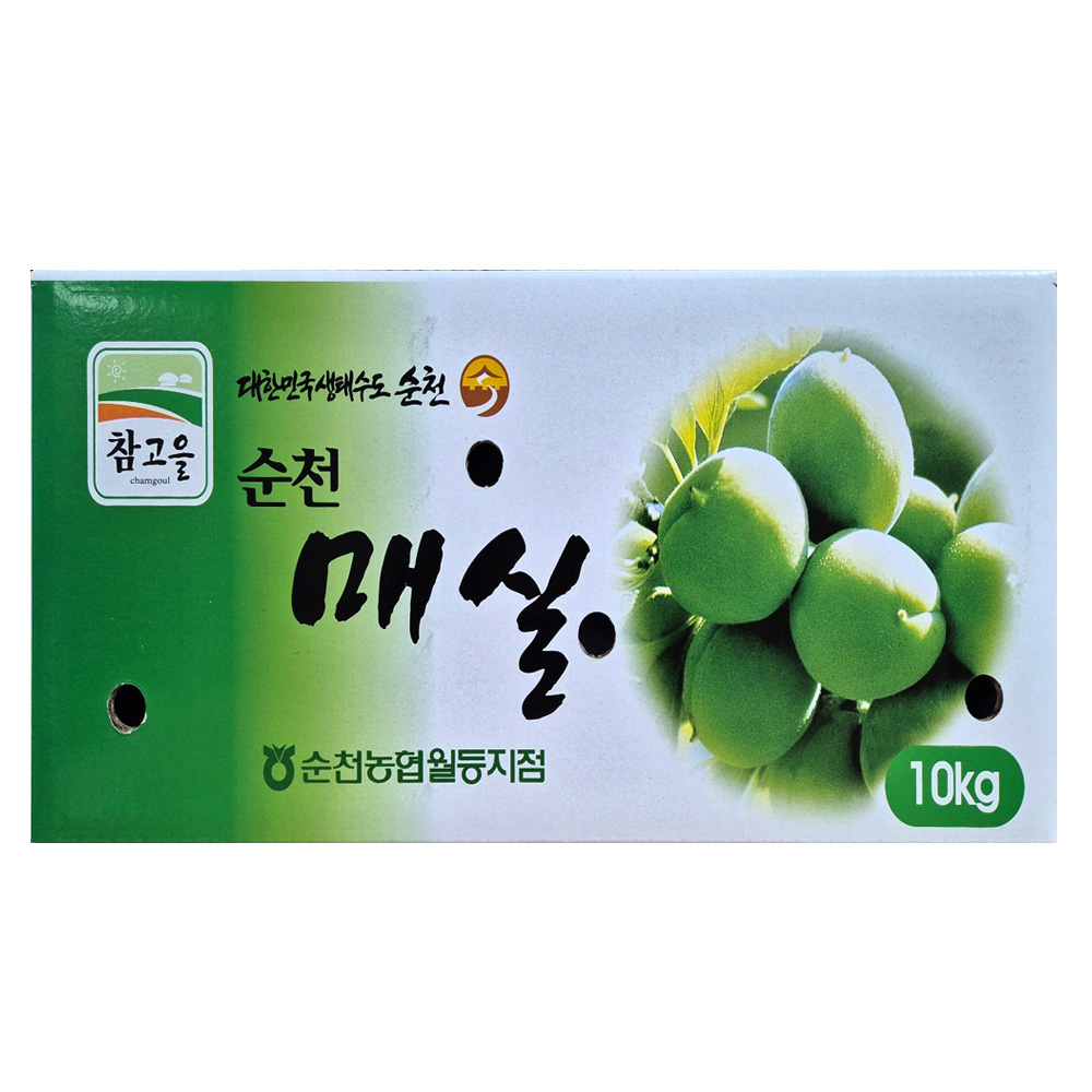 (예약주문 순차출고) 순천 매실 청매실 5kg 10kg 대 특대 왕특 왕왕 프리미엄