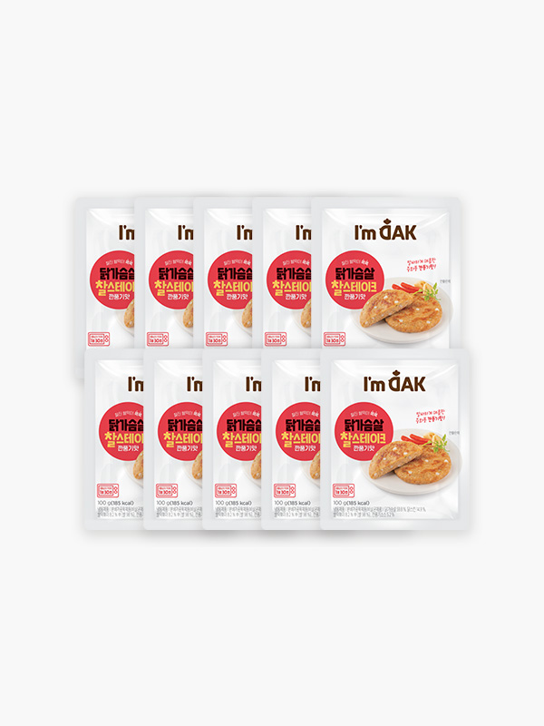 닭가슴살 찰스테이크 깐풍기 (100g×10팩)