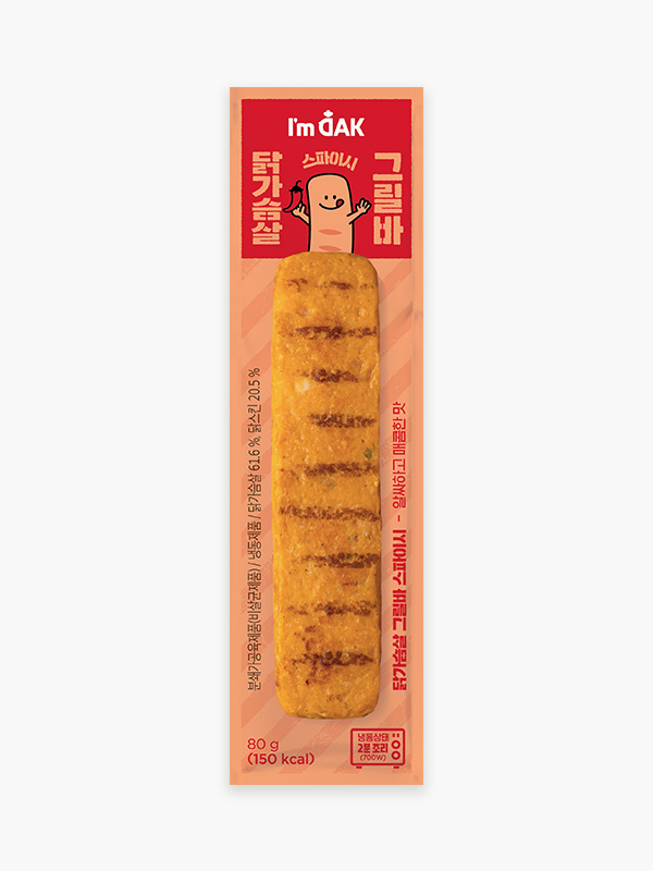 닭가슴살 그릴바소시지 스파이시 (80g)
