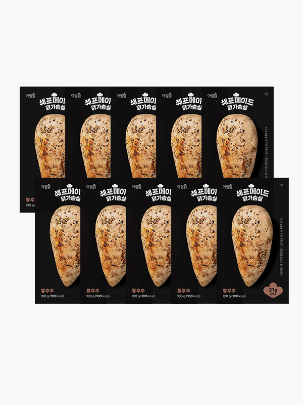 쉐프메이드 닭가슴살 통후추 (100g×10팩)