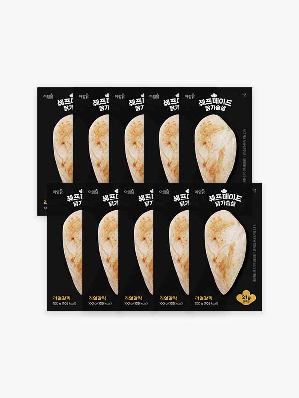 쉐프메이드 닭가슴살 리얼갈릭 (100g×10팩)