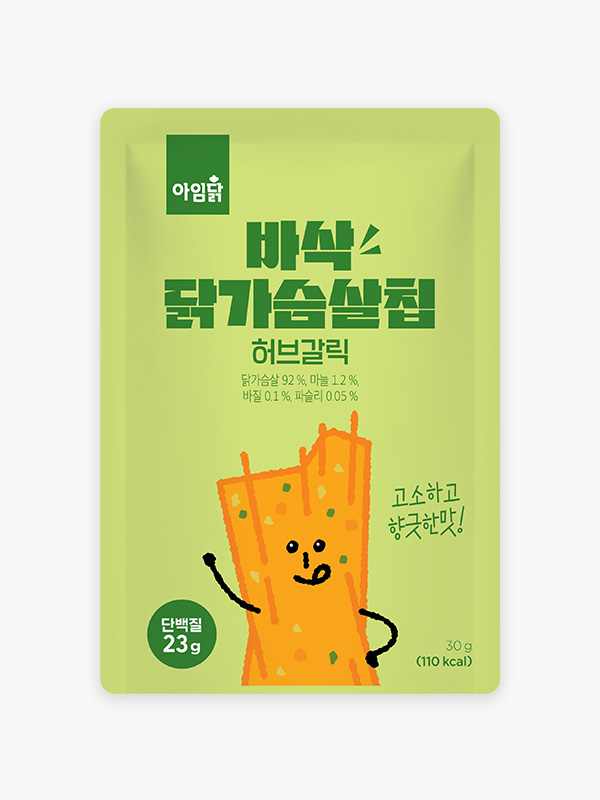 바삭 닭가슴살칩 3종 (60g×6팩)