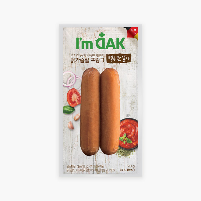닭가슴살 프랑크소시지 멕시칸살사 (120g)