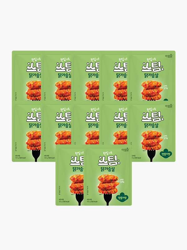 스팀 닭가슴살 깐풍기 (100g×12팩)