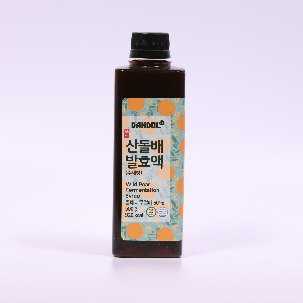 [이반촌농원] 단돌 산돌배발효액(수제청) 500g