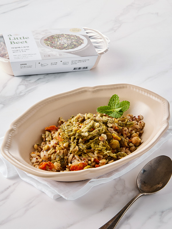 웜그레인샐러드 바질페스토(216g)